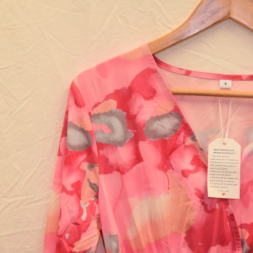 Made with Love Long Floral Dress NWT - WS